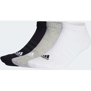 Adidas Performance Funktionssocken »CUSHIONED LOWCUT SOCKEN, 3 PAAR«, (3 Paar) Medium Grey Heather / White / Black  XL (46/48)