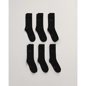 Gant Socken, (Packung, 6er) black  40/42