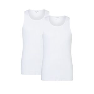 Camano Unterhemd, (2er Pack), mit tiefem Rundhals white  S