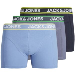 Jack & Jones Boxershorts »JACKAYO TRUNKS 3 PACK«, (Packung, 3 St.) vintage indigo  XL