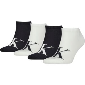 Calvin Klein Jeans Kurzsocken »CKJ MEN SNEAKER 4P LOGO«, (Packung), Short-Socks white-black  - (39/44)