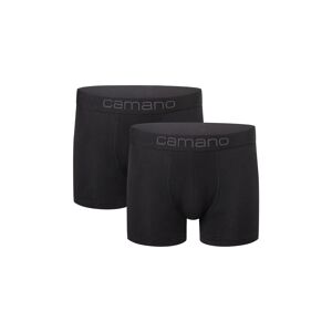 Camano Boxershorts, (2er Pack), mit elastischem Logobund black  L