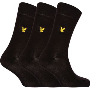 Lyle & Scott Socken »ANGUS«, (Packung, 3 Paar), mit Logostickerei black