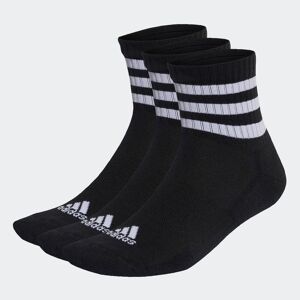 Adidas Performance Sportsocken »3STREIFEN CUSHIONED SPORTSWEAR MIDCUT SOCKEN,... Black / White  XXL (49/51)