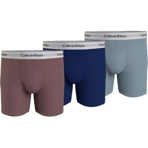 Calvin Klein Underwear Boxershorts »BOXER BRIEF 3PK«, (Packung, 3 St.,... CAPRI ROSE, BLUE SHADOW, ARONA  S (48)