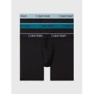 Calvin Klein Underwear Boxershorts, (Packung, 3 St.), mit Logo-Stretchbund N2L B- BLACK, ARONA, CHESAPEAKE BAY WB  S (48)