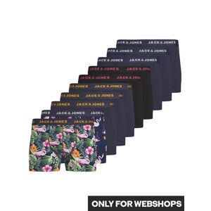 Jack & Jones Boxershorts »JACFLAMINGO TRUNKS 10 PACK«, (Packung, 10 St.) navy blazer  L