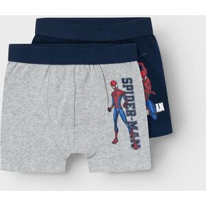 Name It Boxershorts »NMMNOZ SPIDERMAN 2P BOXER MAR«, (Set, 2 St.) Dark Sapphire Pack:2P DRAK SAPP + GREY MEL  92