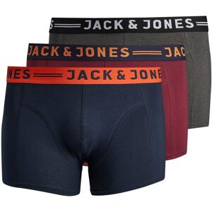 Jack & Jones PlusSize Boxershorts »JACLICHFIELD TRUNKS NOOS 3 PACK PLS«,... Burgundy  4XL