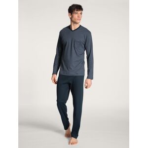 CALIDA Pyjama »Relax Streamline«, mit aufgesetzter Brusttasche dark sapphire  XL (56)
