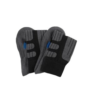 Go in Kniestrümpfe, (2 Paar), ideal für Wintersportaktivitäten 2 x schwarz-grau  39-42