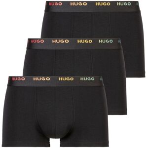 HUGO Underwear Trunk »TRUNK 5 PACK RAINBOW«, (Packung, 3 St., 3er), mit Logobund Black001  XL (54)