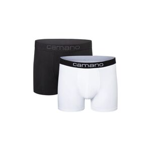 Camano Boxershorts, (2er Pack), mit elastischem Logobund mi x -white  M