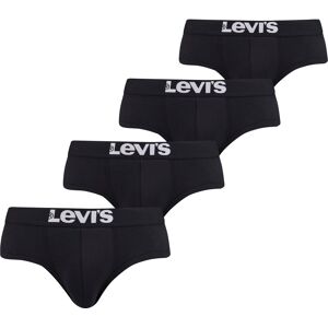 Levi's® Slip, (Packung, 4 St.), mit Logo-Webbund schwarz  XL