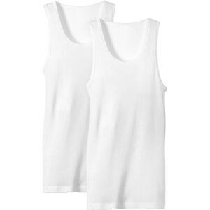 CALIDA Unterhemd »Natural Benefit«, (Packung, 2 St.), Athletic-Shirt,... weiss  XL (56)