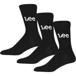 Lee® Sportsocken »BILLIE«, (3 Paar), atmungsaktive Baumwollmischung black  43-46