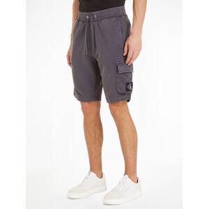 Calvin Klein Jeans Sweatshorts »WASHED BADGE SHORTS«, mit Logostickerei Washed Black  L