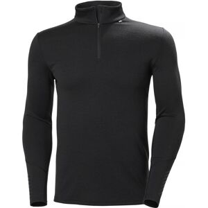 Helly Hansen Lifa Merino Midweight 1/2 Zip, Herren, schwarz