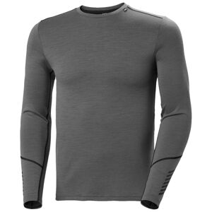 Helly Hansen Lifa Merino Midweight Crew, Herren, grau