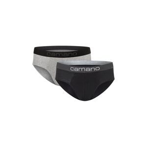 Camano Slip, (2er Pack), mit elastischem Logobund mi x -schwarz Größe L