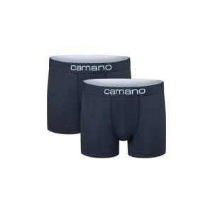 Camano Boxershorts, (2er Pack), mit elastischem Logobund navy-blazer Größe M