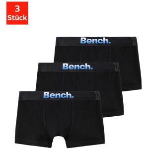 Bench. Boxer, (Packung, 3 St.), für Jungen mit Markenlogo vorn schwarz Größe 122/128