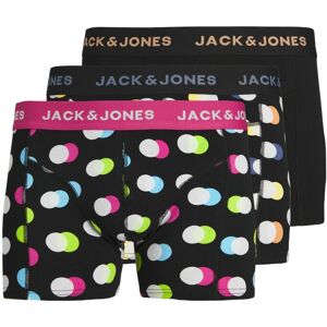 Jack & Jones Boxershorts »JACREESE TRUNKS 3 PACK SN«, (Packung, 3 St.) black Größe XL