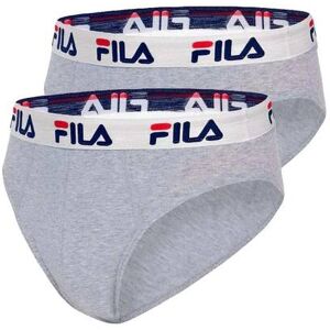 Fila Slip »Slip 2 Pack Brief« Grau Größe XL