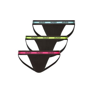 HUGO Underwear String »JOCKSTR TRIPL PLANET«, (3 St.), mit Cut-Outs Black007 Größe XL (54)