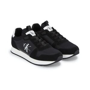 Calvin Klein Jeans Slip-On Sneaker »RUNNER SOCK LACEUP NY-LTH«, mit... schwarz-weiss Größe 45