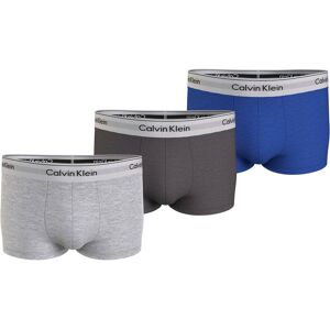 Calvin Klein Underwear Trunk »LOW RISE TRUNK 3PK«, (Packung, 3er-Pack), mit... GRY HTR, EIFFLE TOWER, DAZZLING BL Größe S (48)