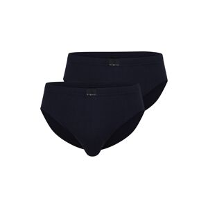 Bugatti Slip »Madrid«, (Packung, 2 St.), Herren Sport-Slip blau-dunkel-uni Größe 7