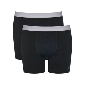 sloggi Retro Boxer »men GO ABC 2.0 Short 2P«, (2er Pack), dezentes,... BLACK Größe XL