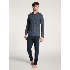 CALIDA Pyjama »Relax Streamline«, mit aufgesetzter Brusttasche dark sapphire Größe M (50)