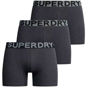 Superdry Boxershorts »BOXER TRIPLE PACK«, (Packung, 3 St.) Raven Black Marl Größe S