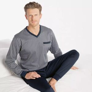 Isa Bodywear - Pyjama, Für Herren, Marine Größe Xxl