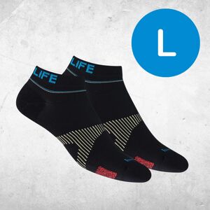 NeuroSocks Athletic NoShow Socken schwarz / L