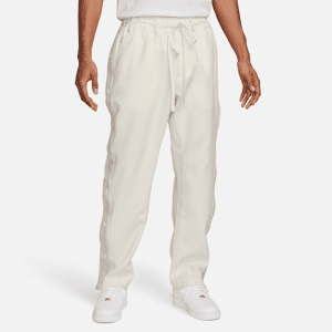 Nike Basketballhose mit Druckknöpfen für Herren - Weiß - L