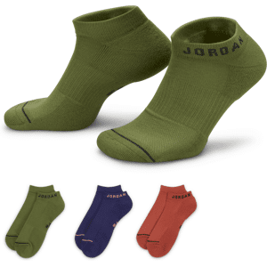 JordanNo-Show-Socken für jeden Tag (3 Paar) - Multi-Color - 38-42