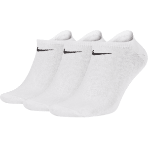 Nike Lightweight No-Show Trainingssocken (3 Paar) - Weiß - 38-42