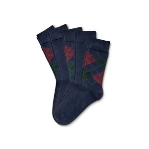 Tchibo - 5 Paar Socken - Bordeaux - Gr.: 41-43 Baumwolle 2x 41-43 male