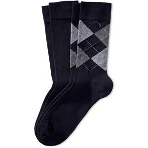 Tchibo - 2 Paar Socken - Schwarz - Gr.: 41-43 Baumwolle  41-43 male