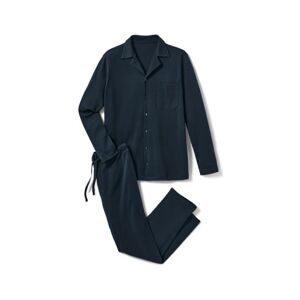 Tchibo - Interlock-Pyjama - Dunkelblau - 100% Baumwolle - Gr.: XXL Baumwolle Navy XXL male