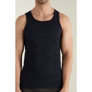 Tezenis Tank Top aus Feinripp-Baumwolle Mann Blau Größe XL