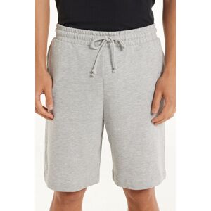 Tezenis Shorts aus Baumwollsweatstoff mit Taschen Mann Grau Größe XL