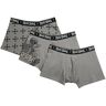 Rock Rebel by EMP Boxershort-Set - 3 Pack Boxershorts with Prints - S bis XXL - für Herren - grau