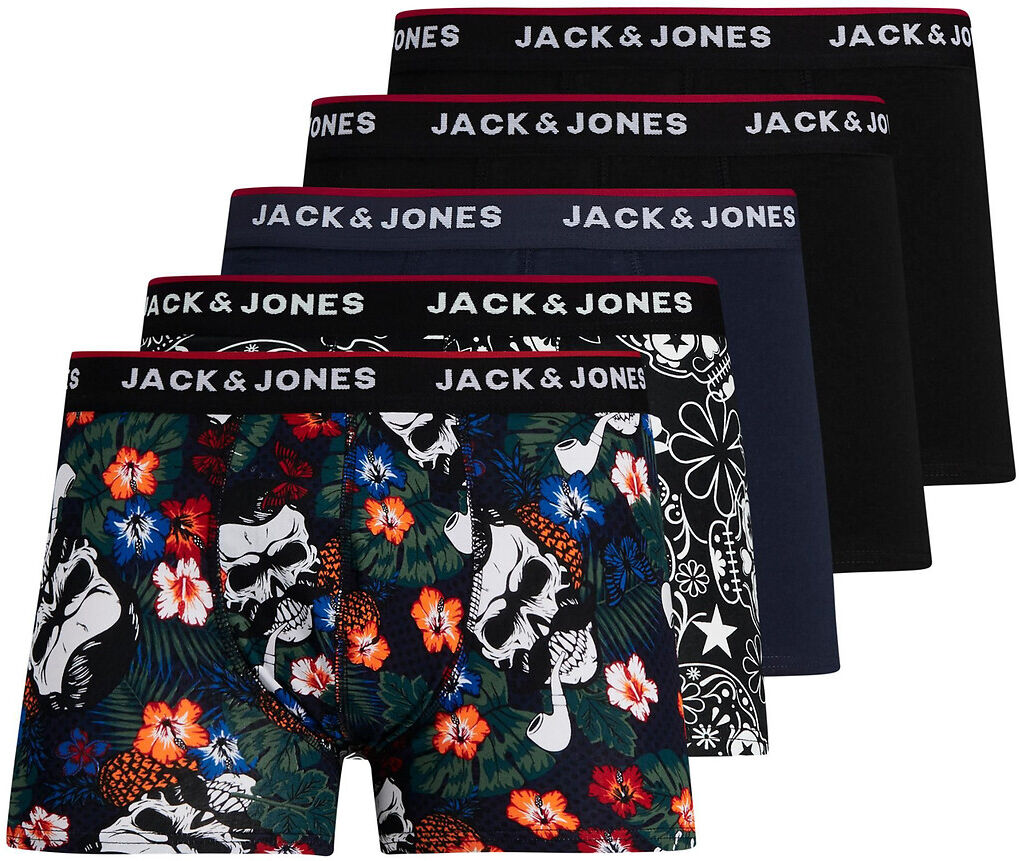 JACK & JONES 5er-Pack Shortys MEHRFARBIG