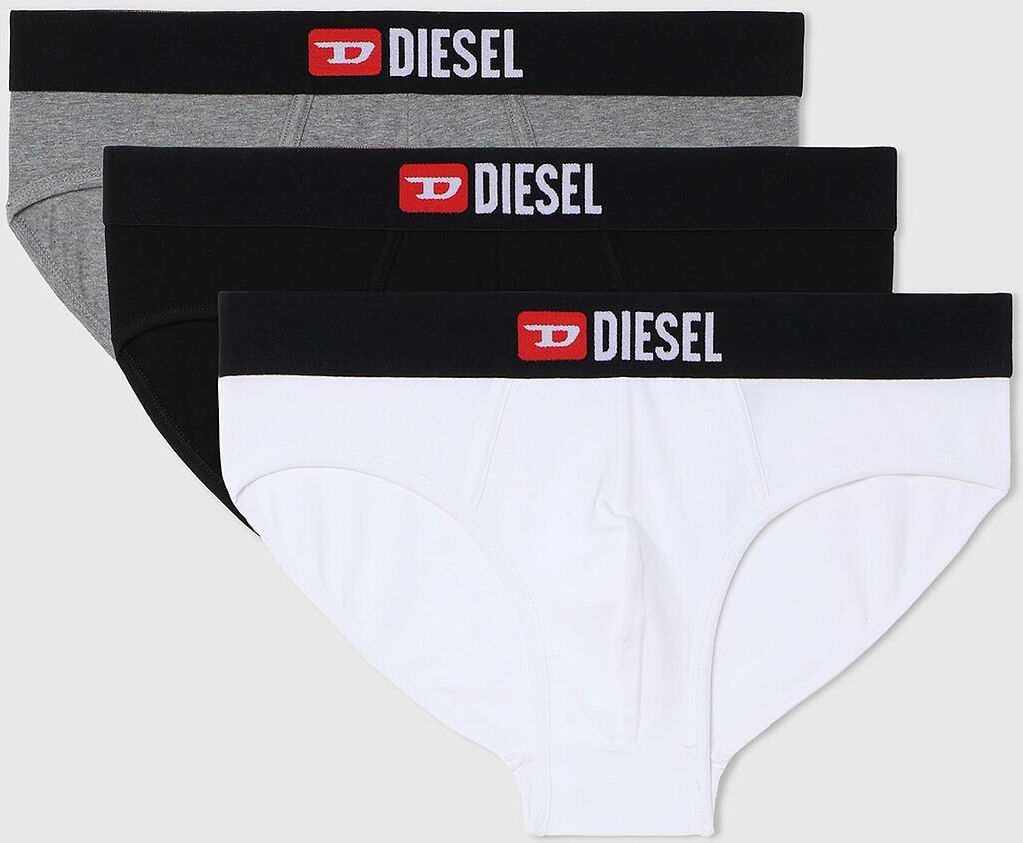 Diesel 3er-Pack Slips SCHWARZ