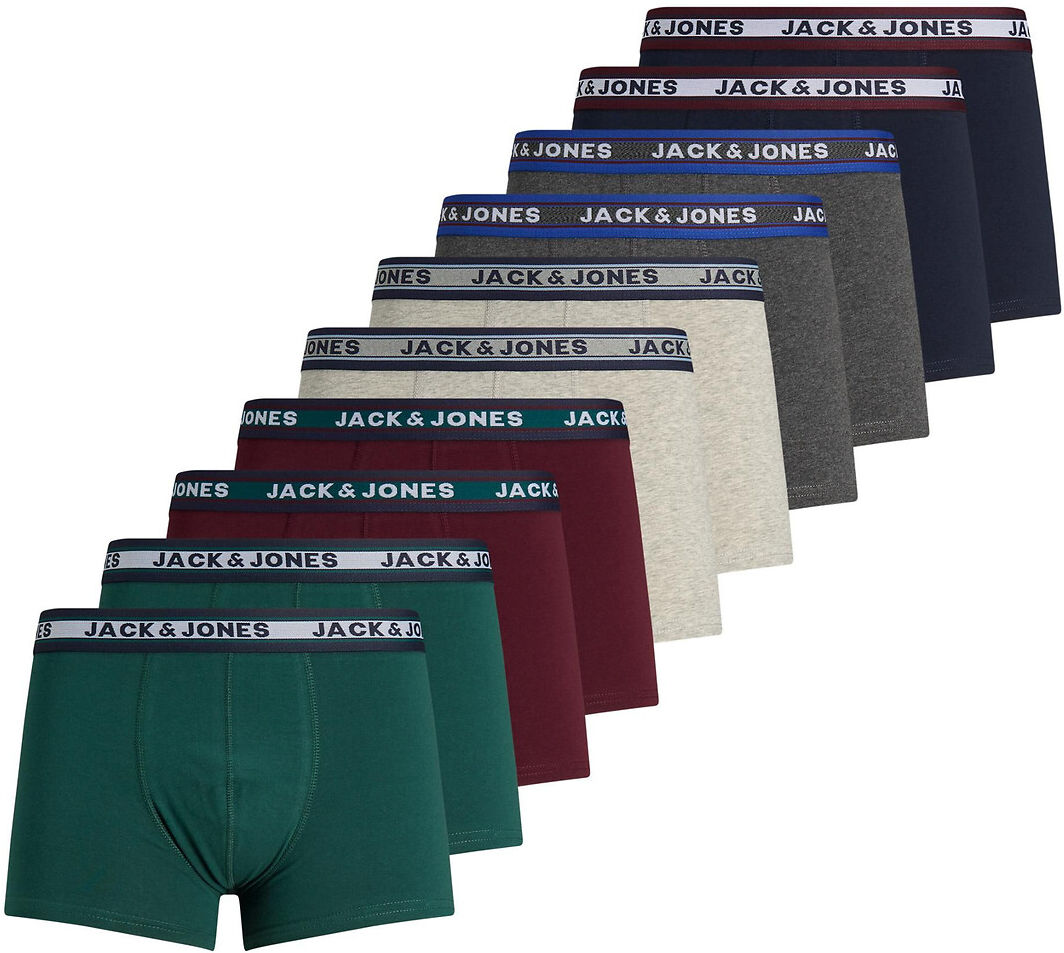 JACK & JONES 10er-Pack Shortys, unifarben MEHRFARBIG