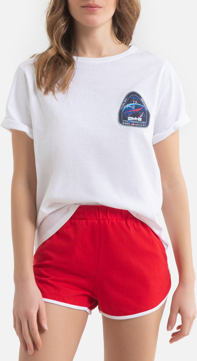 NASA Kurzpyjama Nasa WEISS